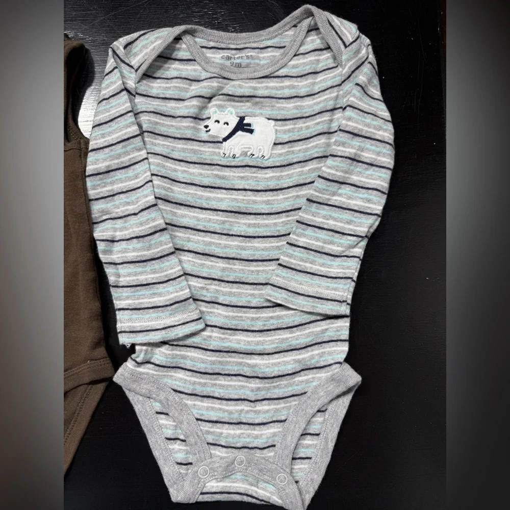 Carter's |  Baby Boy Onesies Bundle | 9M